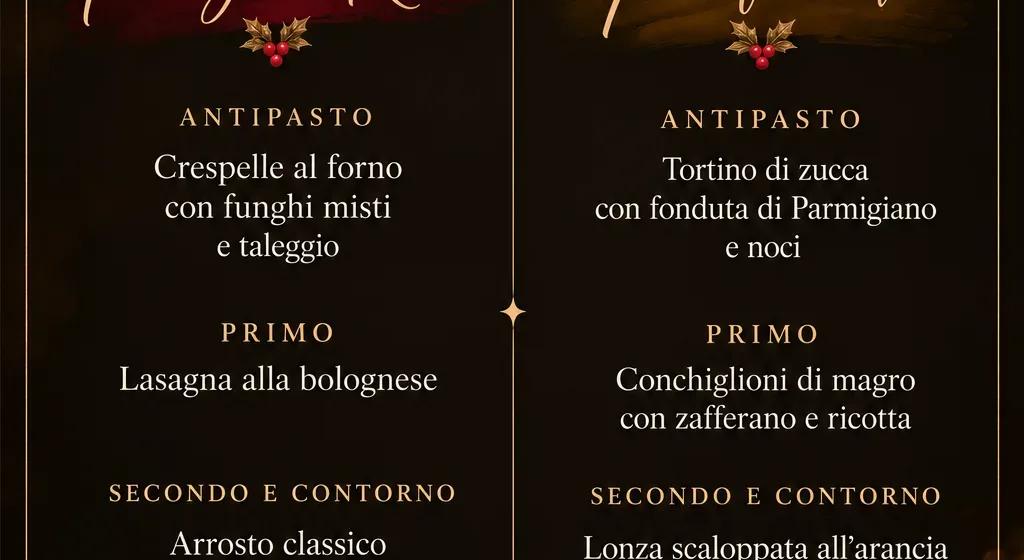 menu invernale