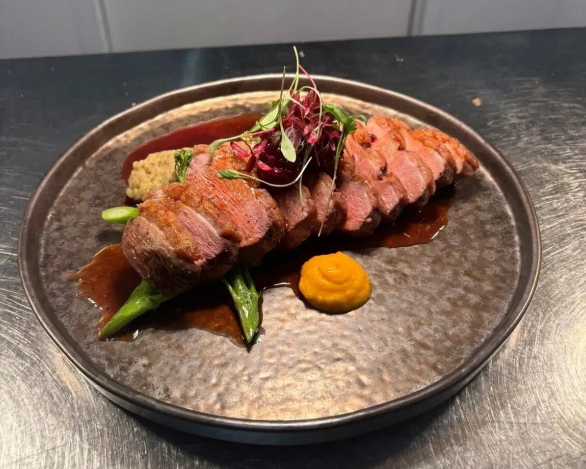 private dining lamb rump 3 course